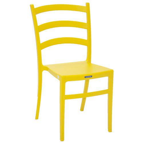 Cadeira Tramontina Nádia - Amarelo