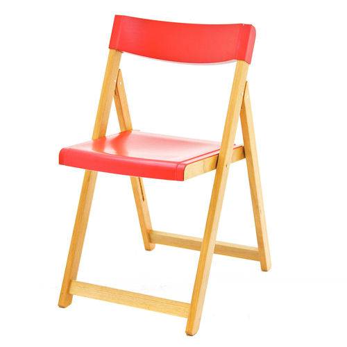 Cadeira Tramontina Potenza Natural/vermelho
