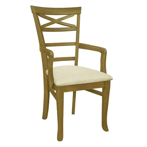 Cadeira Velletri com Braço Oregon - Wood Prime AM 32259