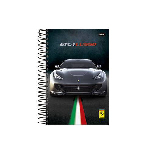Caderneta 1/8 C.D. 96 Folhas Foroni - Ferrari 4