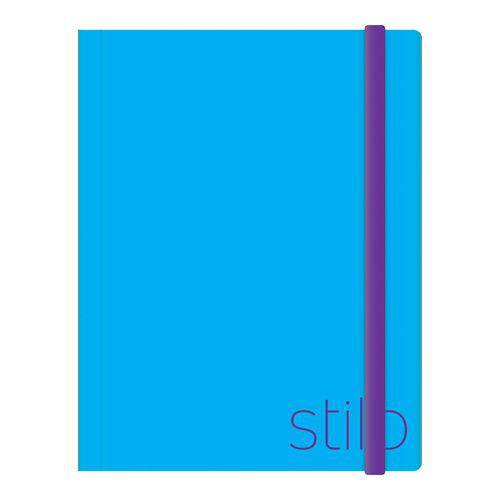 Caderneta Anotação 190x245mm 80 Folhas Stilo Azul Jandaia