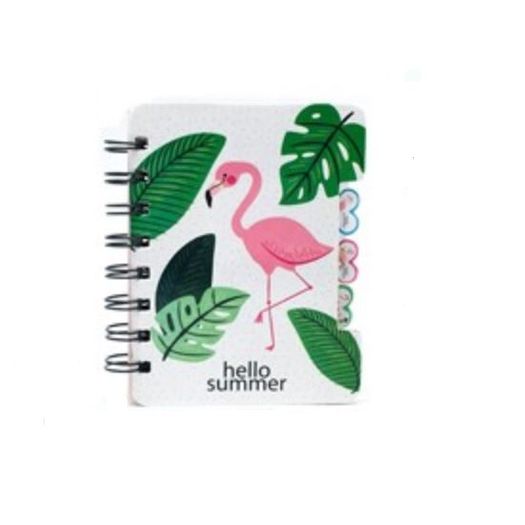 Caderneta de Anotações Flamingo Div Estampas 45f Ap21720hl Zh
