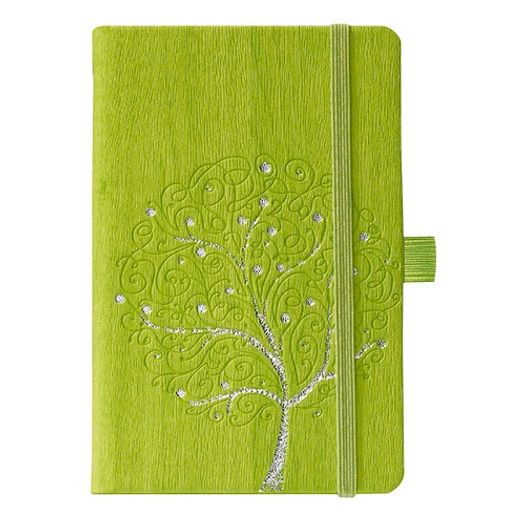 Caderneta de Anotações Gardena Verde Maça Q21n0-365 9x14cm Pombo