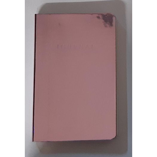 Caderneta de Anotacoes P Lovely Journal Rosa 192f Sem Pauta Capa Flexível 9x14cm 1929/743207 Plm