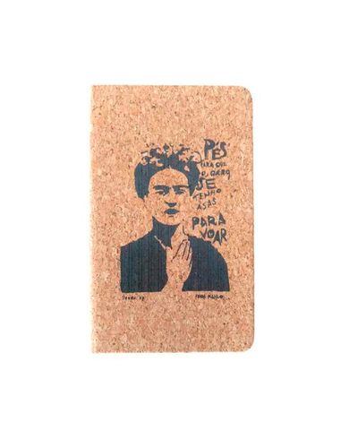 Caderneta de Cortiça Frida Kahlo
