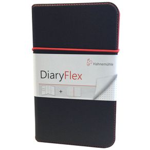 Caderneta DiaryFlex 100 G/m² 18,2x10,4 Cm com 80 Folhas Pontilhado Hahnemuhle
