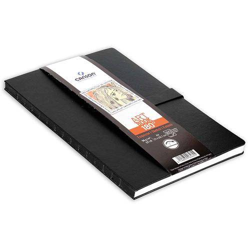 Caderneta para Esboço Canson – Art Book 180 Preto 96g/M² 21 X 29,7 Cm - 60006461