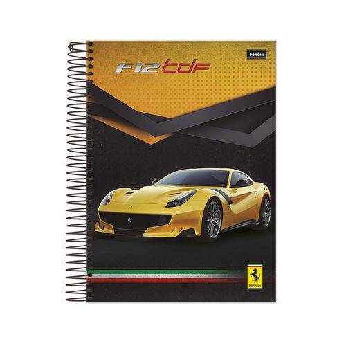 Caderno 1/4 96 Fls C.D. Foroni - Ferrari 3