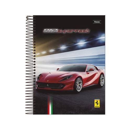Caderno 1/4 96 Fls C.D. Foroni - Ferrari 1