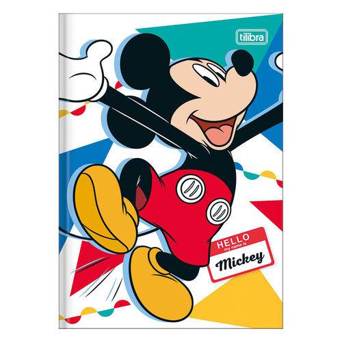 Caderno 1/4 Brochura Mickey - Colorido - 96 Folhas - Tilibra