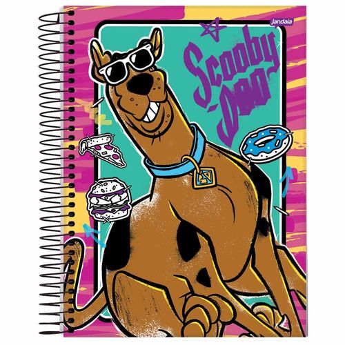 Caderno 1/4 Scooby Doo 96 Folhas Jandaia 1024603
