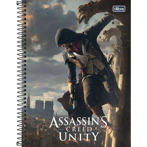 Caderno 10x1 Capa Dura 2019 Assassin S Creed 200 Folhas Tilibra