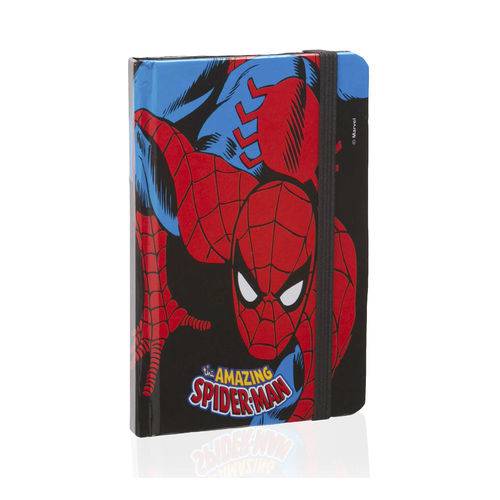 Caderno Anotacoes Marvel Spider 15X9X2CM