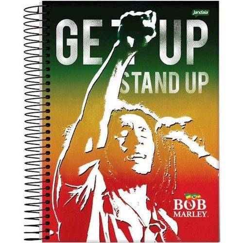Caderno Bob Marley 96 Folhas Jandaia