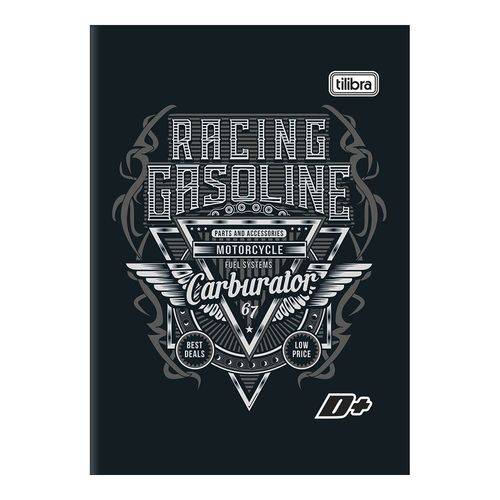Caderno Brochura Capa Flexível 1/4 48 Folhas D+ Racing Gasoline Tilibra