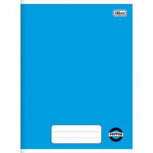 Caderno Brochura Capa Flexível Universitário Pepper 60 Folhas - Sortido (Pacote com 10 Unidades)