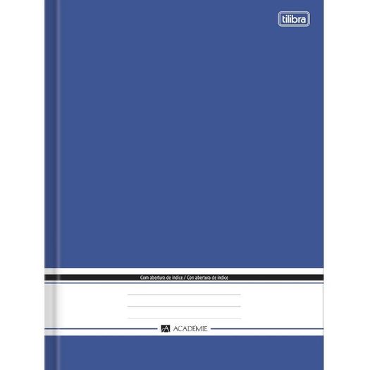 Caderno Brochura com Indice 96 Folhas Capa Dura Academie 153605 Tilibra