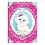Caderno Brochura Jolie Pet - Gato Branco - 96 Folhas - Tilibra