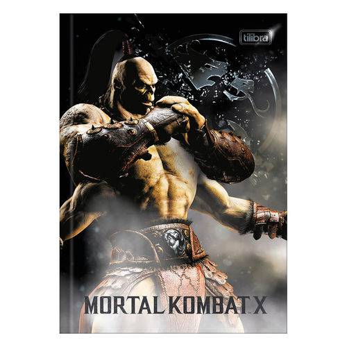 Caderno Brochura Mortal Kombat X - Goro - 80 Folhas - Tilibra