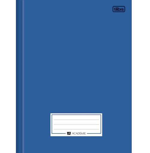 Caderno Brochurão 96 Folhas Capa Dura 122955 Academie Azul Tilibra