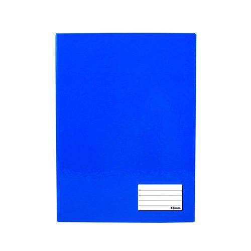 Caderno Brochurao C/D 48 Folhas Costurado Azul Foroni