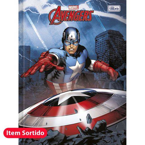 Caderno Brochurao C Dura The Avengers Assemble 96Fls. Tilibra Pct.C/05
