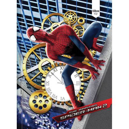 Caderno Brochurao Capa Dura Spider-man Top 96 Folhas Pct.c/05 Tilibra