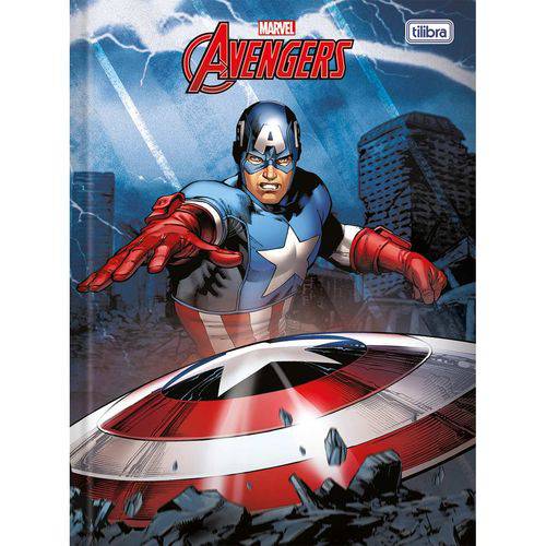 Caderno Brochurao Capa Dura The Avengers Assemble 96fls.