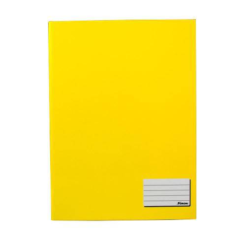 Caderno Brochurão Cd Foroni 96 Folhas 200mm X 275mm Amarelo