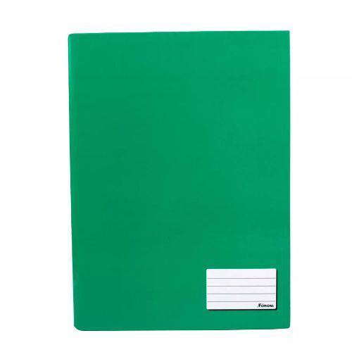 Caderno Brochurão Verde Foroni - Capa Dura - 96 Folhas