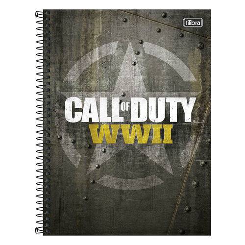Caderno Call Of Duty - Game - 10 Matérias - Tilibra