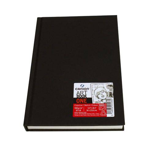 Caderno Canson A5 Artbook One 98 Folhas