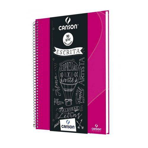 Caderno Canson (Oxford) 90g/m² - 80 Fls - Pink