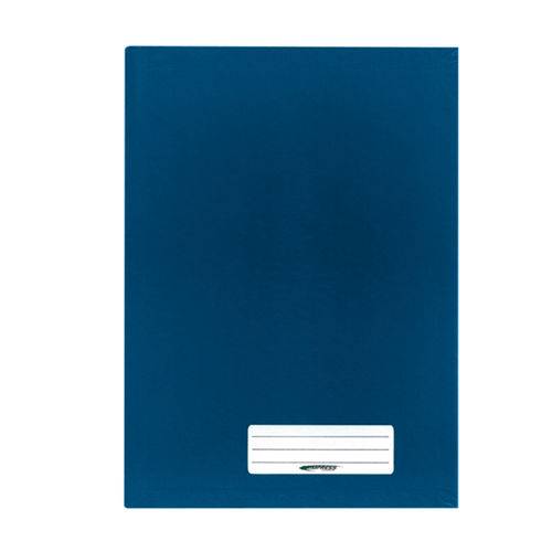 Caderno Capa Dura (tamanho Pequeno) 48 Folhas Azul -brimpress
