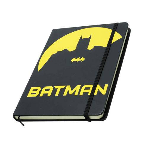 Caderno de Anotacao A5 Dc Batman Dark Face Preto