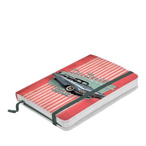 Caderno de Anotação com Elástico Carro Vintage Car Service GM