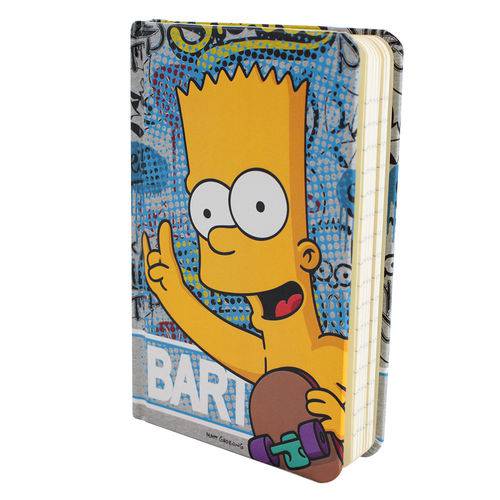 Caderno de Anotações Bart Simpson