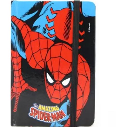 Caderno de Anotacoes Spider Man 15x9cm 10070203 Z-Criativa