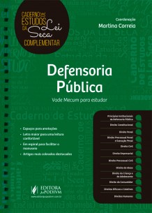 Caderno de Estudos da Lei Seca Complementar - Defensoria Pública (2019)
