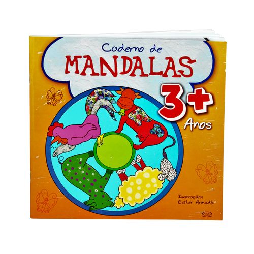 Caderno de Mandalas 3+ Anos - Brochura - Esther Armada