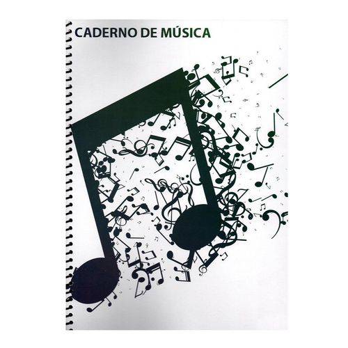 Caderno de Música Izzo Grande - 100 Páginas