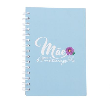 Caderno de Receita STZ Mãe por Natureza Azul -