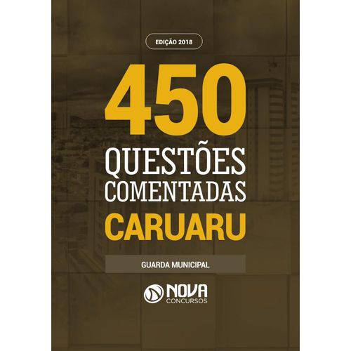 Caderno de Testes Caruaru 2017 - Guarda Municipal