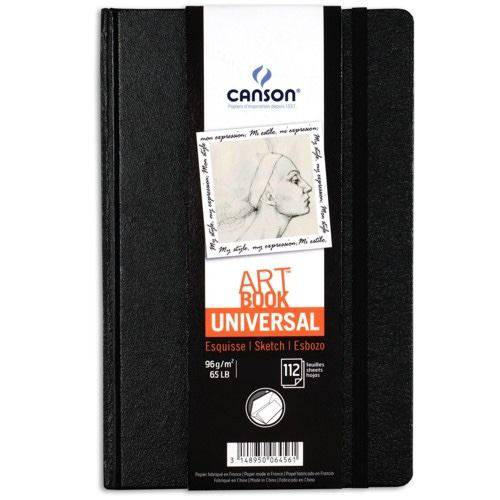 Caderno Desenho Canson Art Book Universal A5 112 Fls 60006456