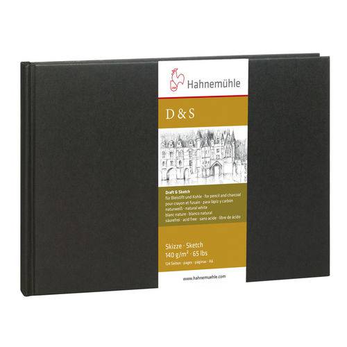 Caderno Especial Hahnemuhle D&S 140g A6 124 Fls 628 324