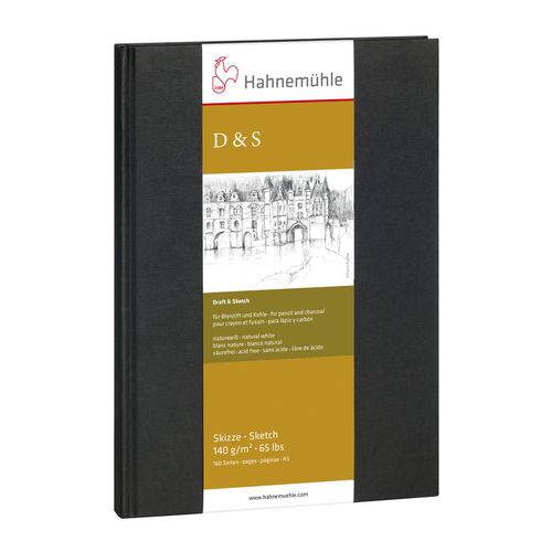 Caderno Especial Hahnemuhle D&S Vertical A5 160 Fls 10 628 270