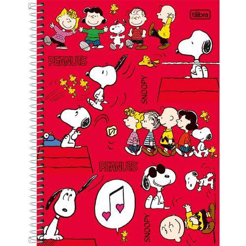 Caderno Espiral Snoopy 10X1 - 200 Folhas - Tilibra