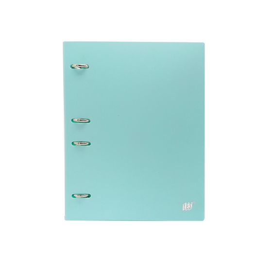 Caderno Fichario A4 96f Bege Tons Pastel R4eabc Yes
