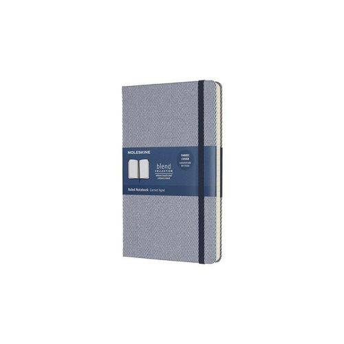 Caderno Grande Coleçao Limitada - Blend - Pautado - Azul