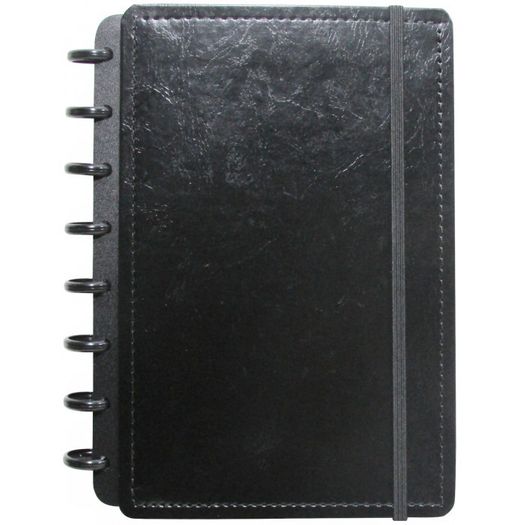 Caderno Inteligente 80f A5 Black Ecologico 52004 Clapper